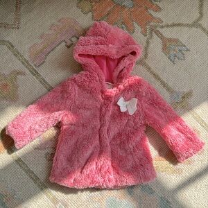 Pink jacket 12-month Little Lass